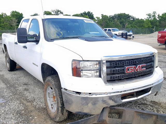 1GT11ZCG4CF161807 - 2012 GMC SIERRA C25 WHITE photo 1