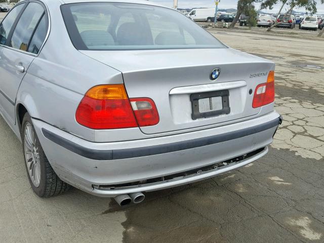 WBAAV53421JS97461 - 2001 BMW 330 I SILVER photo 9