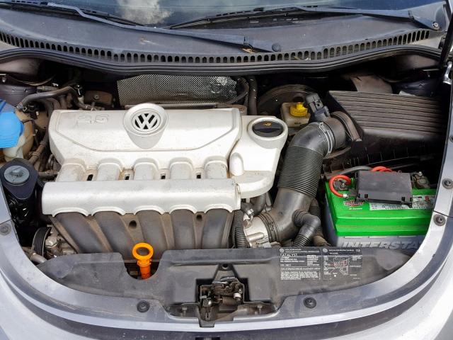 3VWPW31C16M400689 - 2006 VOLKSWAGEN NEW BEETLE ნაცრისფერი ფოტო 7