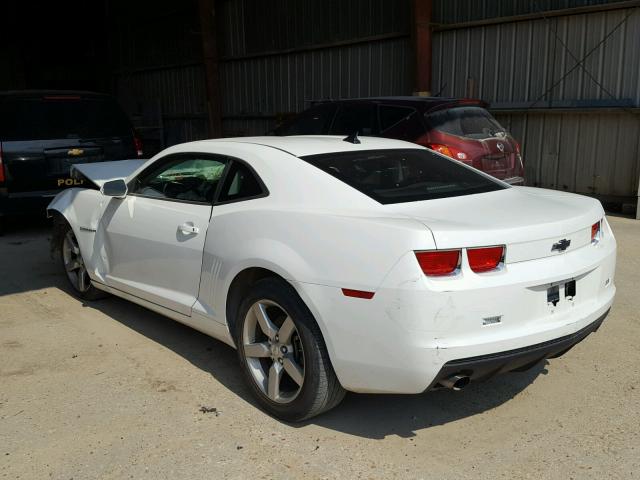 2G1FE1ED9B9171926 - 2011 CHEVROLET CAMARO LS WHITE photo 3