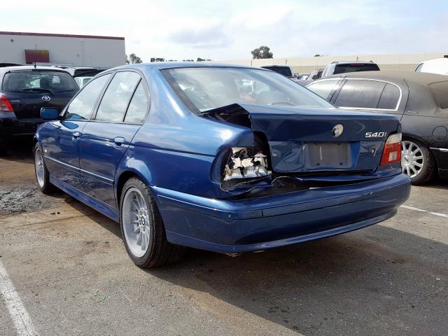 WBADN53431GC97594 - 2001 BMW 540 I  photo 3