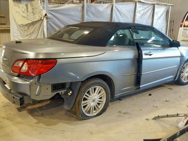 1C3LC55R58N295205 - 2008 CHRYSLER SEBRING TO BLUE photo 9