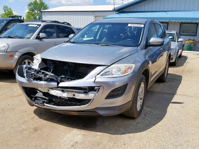 JM3TB3CA2C0356023 - 2012 MAZDA CX-9 GRAY photo 2