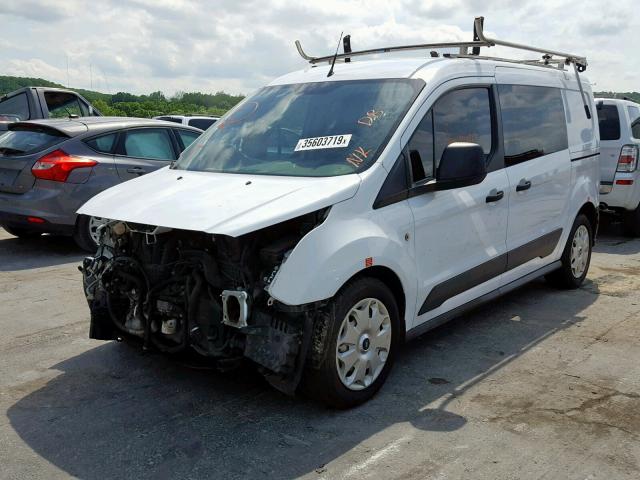 NM0LS7F78E1143927 - 2014 FORD TRANSIT CO WHITE photo 2