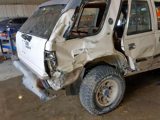 4S2CG58Z5N4323022 - 1992 ISUZU RODEO S WHITE photo 9