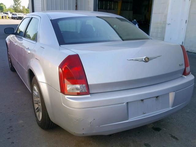 2C3KA43R76H484362 - 2006 CHRYSLER 300 SILVER photo 3