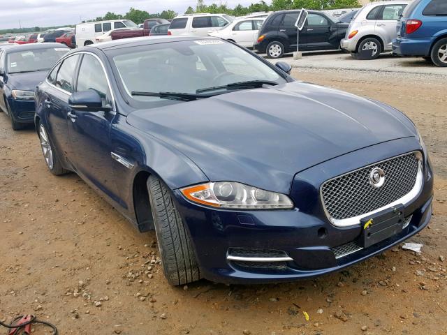 SAJWA1CBXBLV17190 - 2011 JAGUAR XJ BASE BLUE photo 1