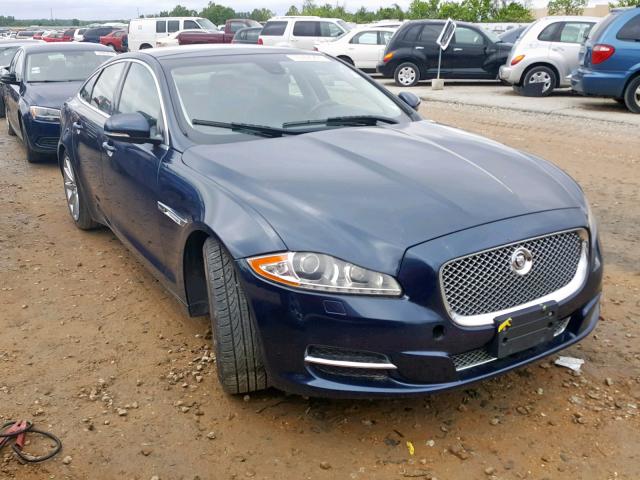 SAJWA1CBXBLV17190 - 2011 JAGUAR XJ BASE BLUE photo 9