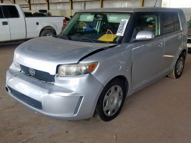 JTLKE50E491063598 - 2009 TOYOTA SCION XB 银色 照片 2