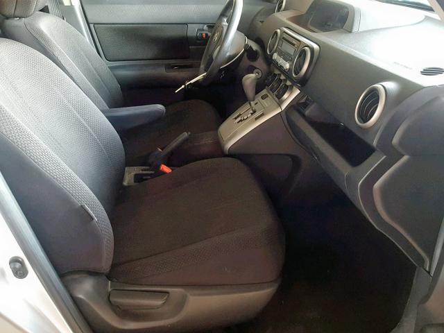 JTLKE50E491063598 - 2009 TOYOTA SCION XB 银色 照片 5