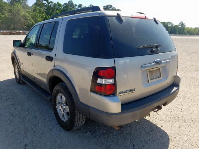 1FMEU73E26UB63658 - 2006 FORD EXPLORER XLT  photo 3