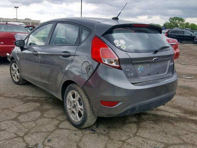 3FADP4EJ2EM141250 - 2014 FORD FIESTA SE GRAY photo 3