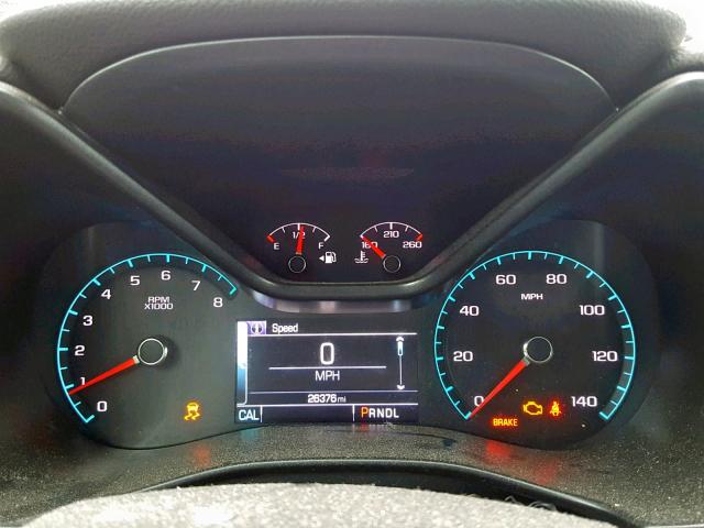 1GCGTCEN5H1194560 - 2017 CHEVROLET COLORADO L SILVER photo 8