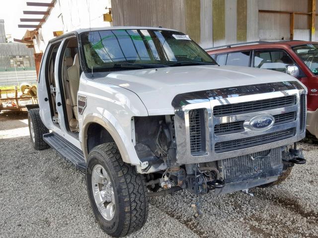 1FTSW21R38EA37249 - 2008 FORD F250 SUPER WHITE photo 1