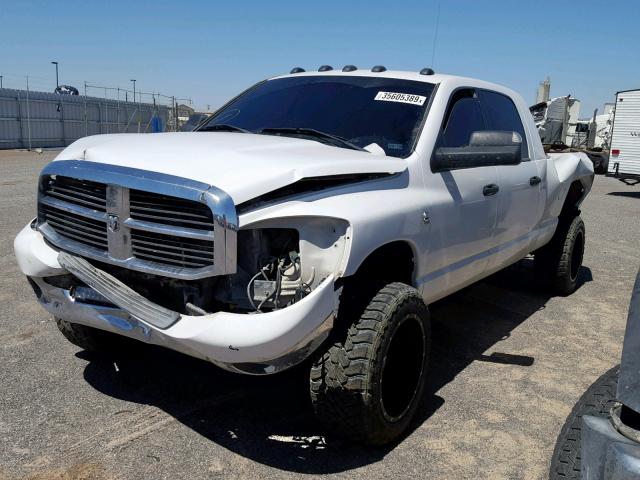 3D7LL39CX6G166118 - 2006 DODGE RAM 3500 WHITE photo 2