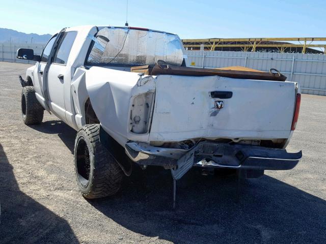 3D7LL39CX6G166118 - 2006 DODGE RAM 3500 WHITE photo 3