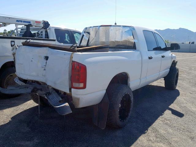 3D7LL39CX6G166118 - 2006 DODGE RAM 3500 WHITE photo 4