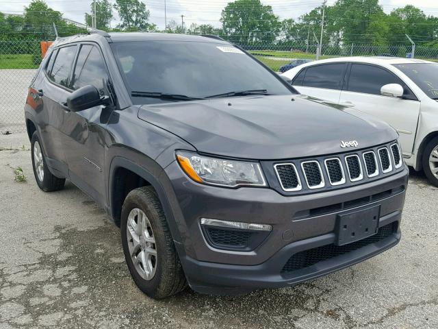 3C4NJDAB6JT103860 - 2018 JEEP COMPASS SP გრაფიტი ფოტო 1