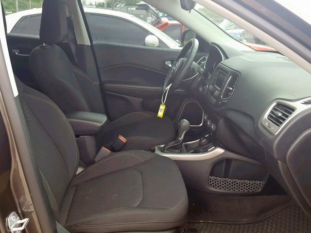 3C4NJDAB6JT103860 - 2018 JEEP COMPASS SP გრაფიტი ფოტო 5