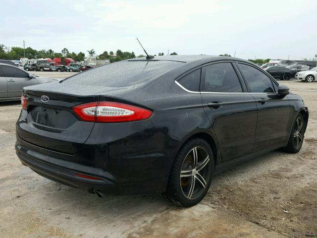 1FA6P0G7XE5367738 - 2014 FORD FUSION S BLACK photo 4