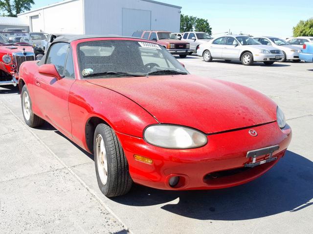 JM1NB3535Y0140867 - 2000 MAZDA MX-5 MIATA RED photo 1