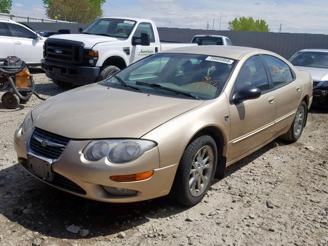 2C3HE66G6XH837373 - 1999 CHRYSLER 300M GOLD photo 2