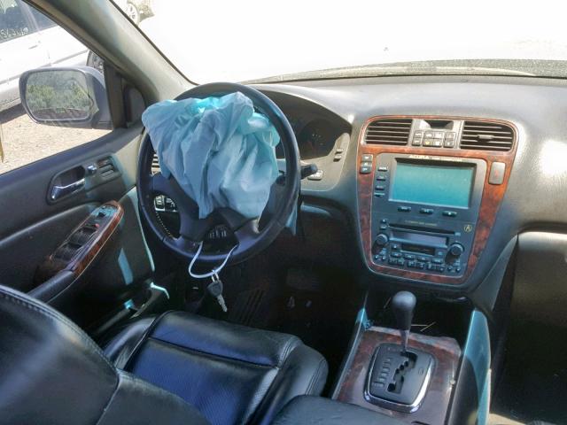 2HNYD18671H534190 - 2001 ACURA MDX TOURIN BLUE photo 9