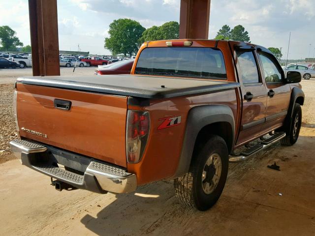 1GCDS136X48168740 - 2004 CHEVROLET COLORADO ORANGE photo 4