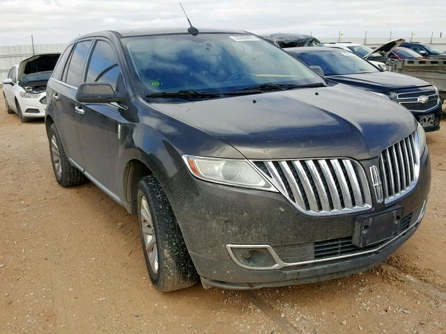 2LMDJ6JK2BBJ24192 - 2011 LINCOLN MKX CHARCOAL photo 1