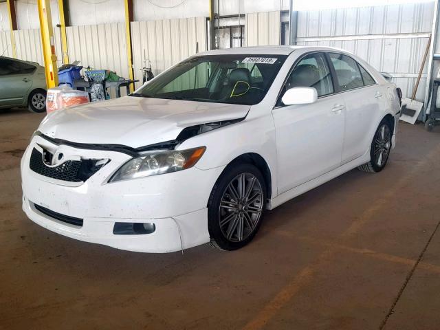 4T1BK46K68U574783 - 2008 TOYOTA CAMRY LE WHITE photo 2