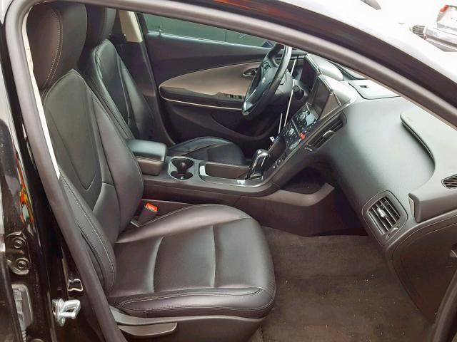 1G1RH6E4XCU127939 - 2012 CHEVROLET VOLT BLACK photo 5