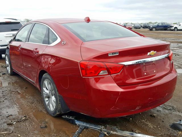 2G1135SR3E9198700 - 2014 CHEVROLET IMPALA ECO RED photo 3