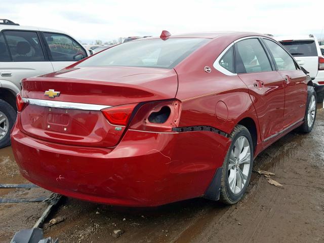 2G1135SR3E9198700 - 2014 CHEVROLET IMPALA ECO RED photo 4