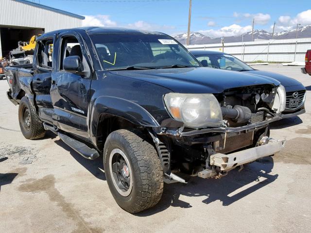 5TFLU4ENXBX007092 - 2011 TOYOTA TACOMA DOU BLACK photo 1