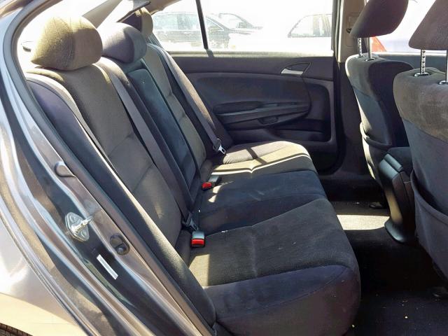 JHMCP26409C007409 - 2009 HONDA ACCORD LXP GRAY photo 6