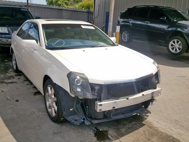 1G6DP567950229981 - 2005 CADILLAC CTS HI FEA WHITE photo 1