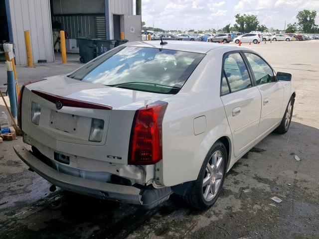 1G6DP567950229981 - 2005 CADILLAC CTS HI FEA WHITE photo 4