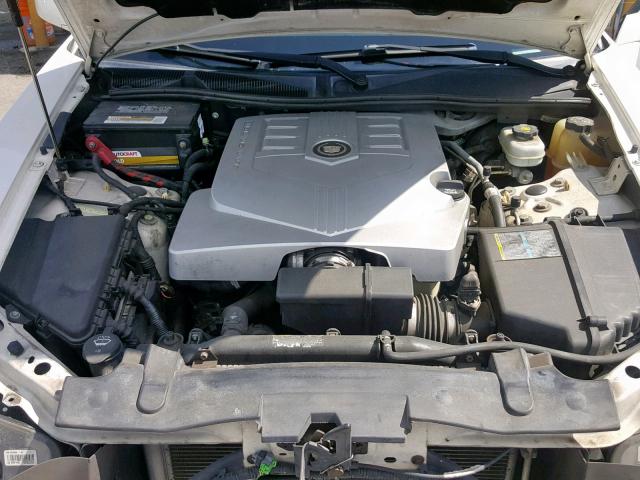 1G6DP567950229981 - 2005 CADILLAC CTS HI FEA WHITE photo 7