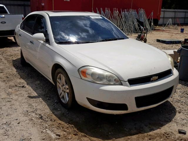 2G1WU58R779223904 - 2007 CHEVROLET IMPALA LTZ WHITE photo 1