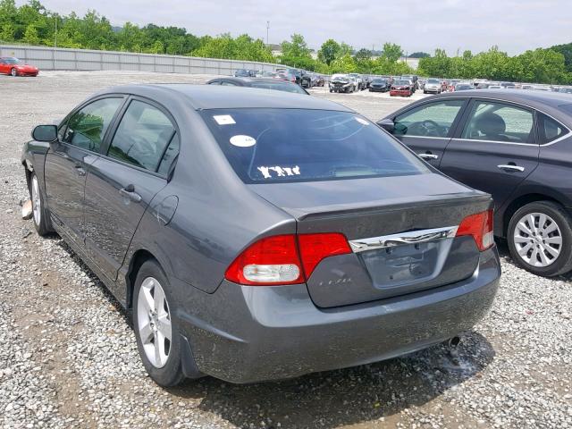 2HGFA16609H353535 - 2009 HONDA CIVIC LX-S Grafit foto 3