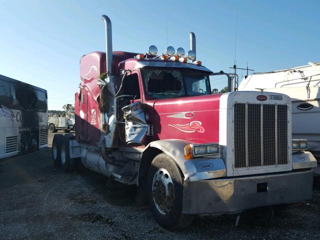 1XP5D49X47N746593 - 2007 PETERBILT 379 MAROON photo 1