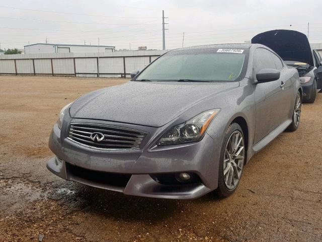 JN1CV6EK4CM420310 - 2012 INFINITI G37 BASE GRAY photo 2