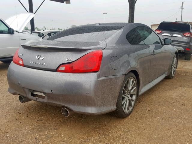 JN1CV6EK4CM420310 - 2012 INFINITI G37 BASE GRAY photo 4