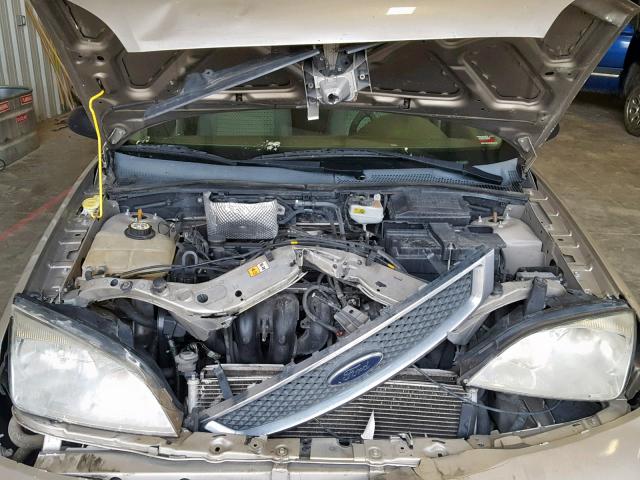 1FAFP34N96W146180 - 2006 FORD FOCUS ZX4 GOLD photo 7