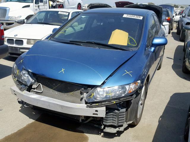 2HGFA16609H333009 - 2009 HONDA CIVIC LX-S 蓝色 照片 2