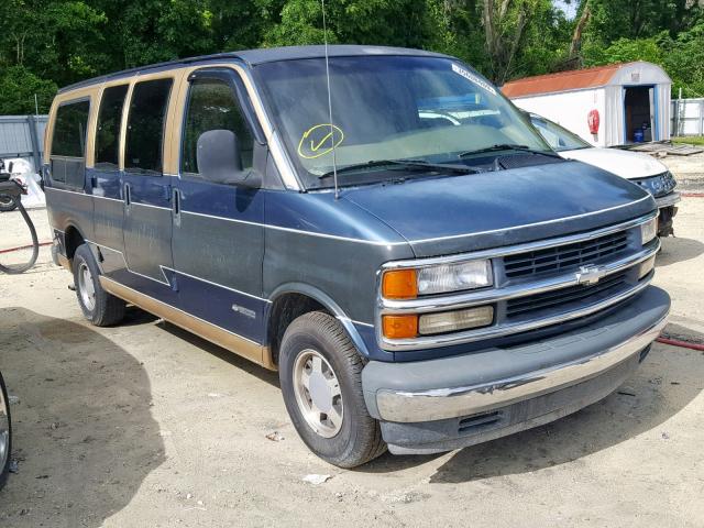 1GBFG15R2X1033416 - 1999 CHEVROLET EXPRESS G1 BLUE photo 1