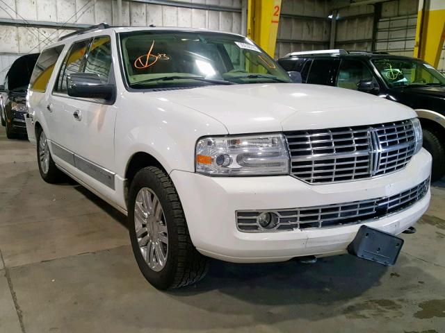 5LMFL28598LJ17219 - 2008 LINCOLN NAVIGATOR WHITE photo 1