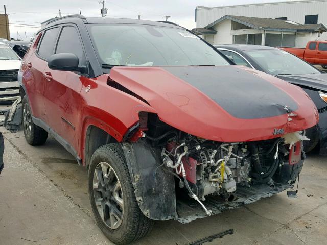 3C4NJDDB7JT234467 - 2018 JEEP COMPASS TR RED photo 1