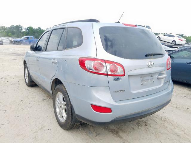 5NMSG3AB6AH411510 - 2010 HYUNDAI SANTA FE GLS  photo 3