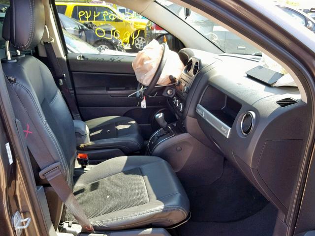 1C4NJCBA7ED886781 - 2014 JEEP COMPASS SP შავი ფოტო 5